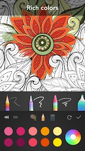 Livro para colorir de jardim COMPLETO crackeado APK 2