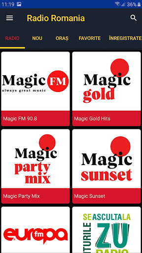 Radio Romania Screen 2