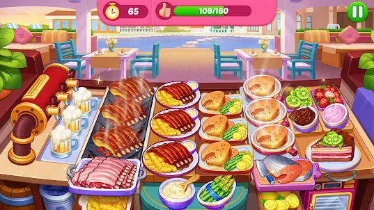 Crazy Cooking Diner-لعبة الطبخ