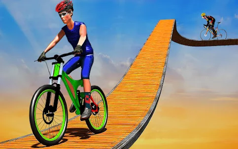 BMX Bicycle Ramp Stunts - Clas