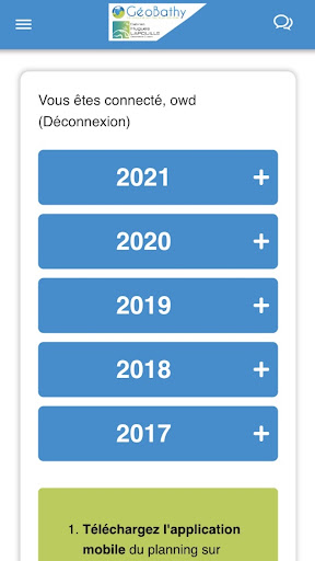 Planning Geobathy Lapouille Screen 2