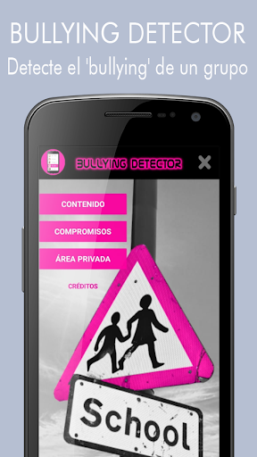 Android application Bullying Detector screenshort