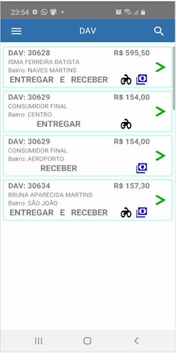 Cigo Entrega Screen 2