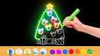 screenshot of Draw Glow Christmas