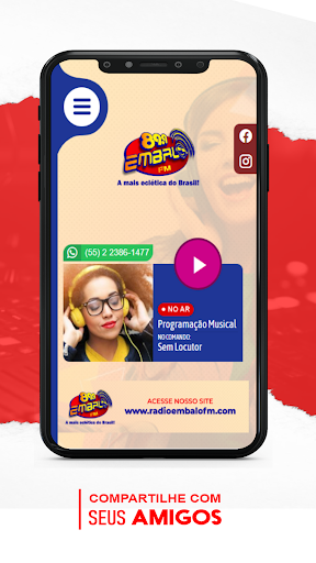 Rádio Embalo FM Screen 3