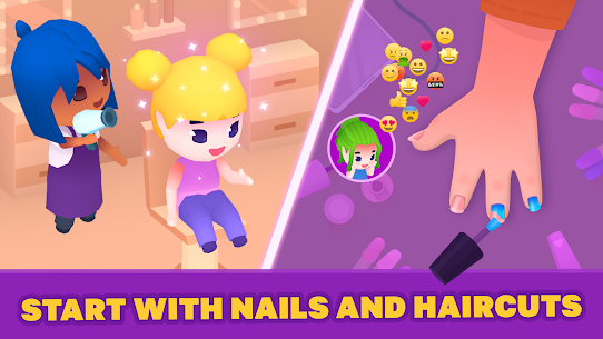 Idle Beauty Salon MOD APK 2.7.5 (Unlimited Money) 3