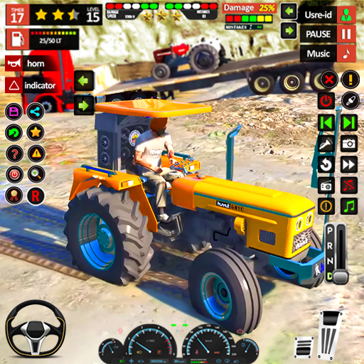 Real Tractor Farming Games  Icon