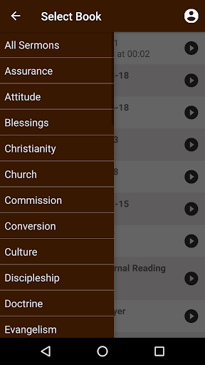 Android application Paul Washer Sermons screenshort