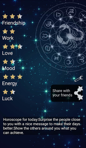 Daily Horoscope Screen 3