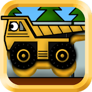 Kids Trucks: Puzzles - Golden