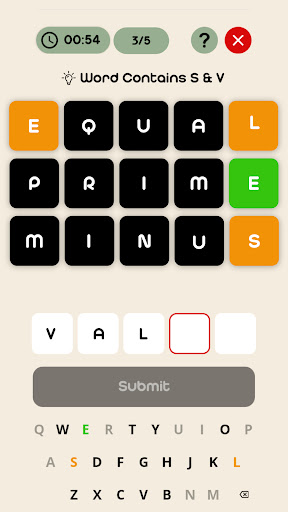 Word Guess Challenge Game Screen 2