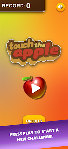Touch the apple