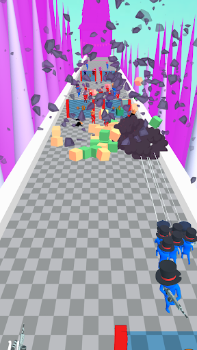 Android application Two Cowboy Run 3D screenshort