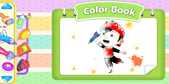 Boboiboy Coloring Book Game