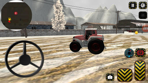 Android application Heavy Tractors Farm Simulator screenshort