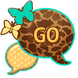 GO SMS THEME/TealGiraffe2 icon