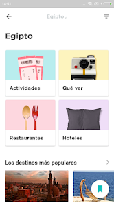 Captura de Pantalla 1 Egipto Guía turística en españ android