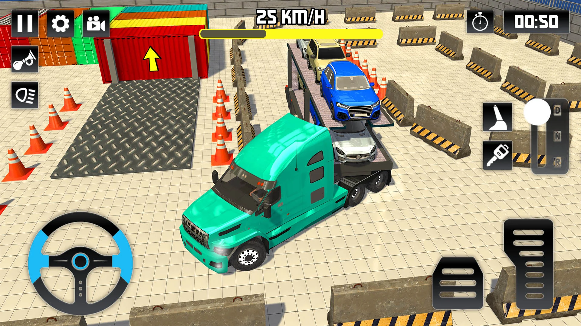 Transport Truck Parking Games