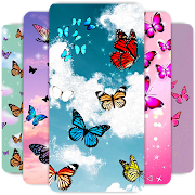 Butterflies Wallpaper (Girly Wallpaper)
