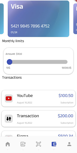 Flutter Banking Screen 3