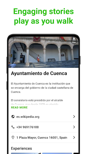 Cuenca Tour Guide:SmartGuide Screen 2