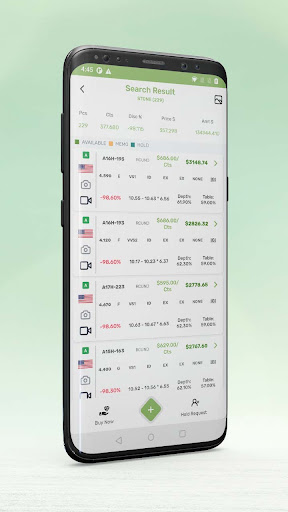 Android application Greenstar Grown Diamonds screenshort