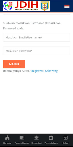 JDIH Kabupaten Way Kanan Screen 3
