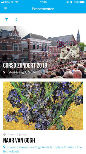 Zundert City App Screen 3