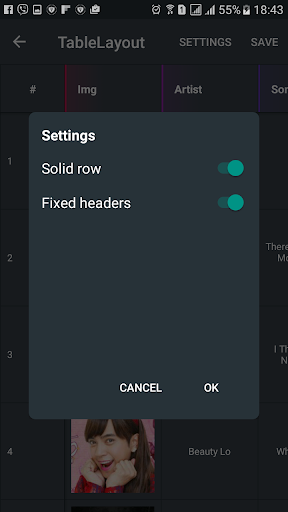 CSV Editor Screen 3