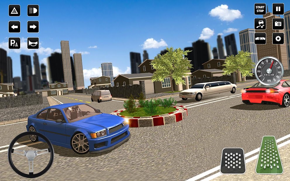 Captura de Pantalla 14 3D Driving School Simulator: City Driving Games android