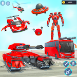 Cover Image of Download Flying Car Robot: Car Games 1.1.3 APK