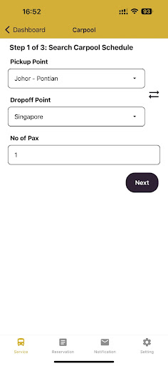 Android application Gold Trip screenshort