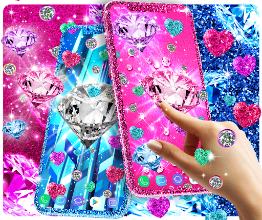 Diamond live wallpaper Screen 3