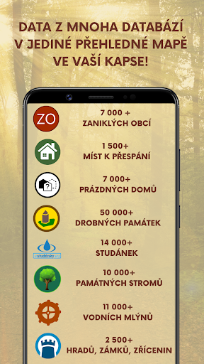 Aplikace do přírody Screen 2
