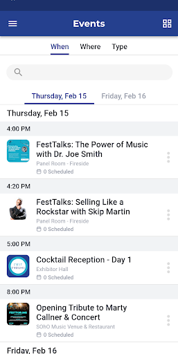FestForums Screen 3