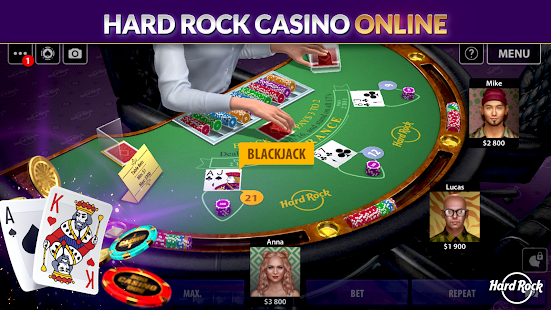 Hard Rock Blackjack & Casino Varies with device screenshots {n} 8