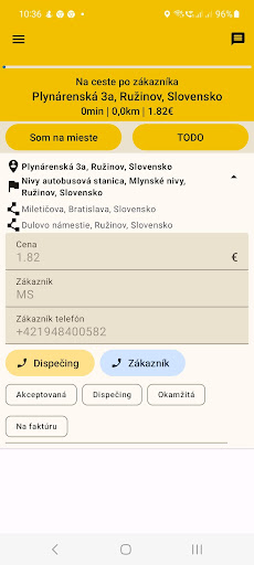 Taxximo Driver Screen 3