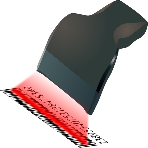 (Barcode reader (QR logo