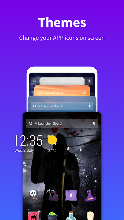 V Launcher:Theme, Icon Changer - 1.2.27 - (Android)