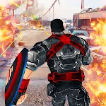 Cover Image of 下载 Captain hero vs Iron Hero  APK