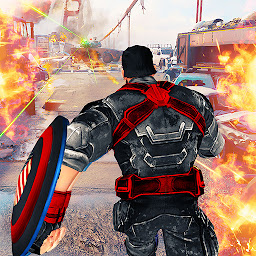 Icon image Captain hero vs Iron Hero