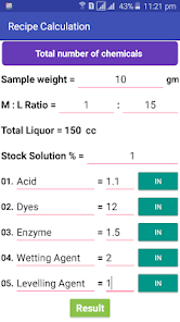 Recipe Calculation 2.1.0 APK + Mod (Free purchase) for Android
