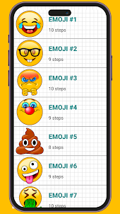 Emoji Draw - Easy Step by Step