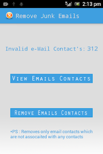 Duplicate Contact Manager Screenshot