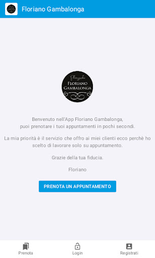 Android application Floriano Gambalonga screenshort