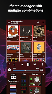Audio Visualizer Music Player Captura de pantalla