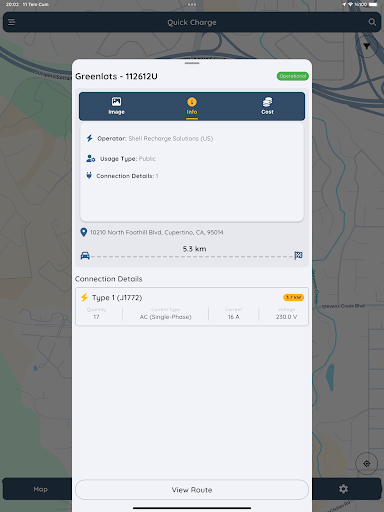 QuickCharge EV Charging Map