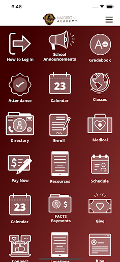 Madison Academy Screen 2