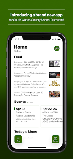 Android application South Wasco County SD screenshort