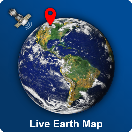 GPS Live Earth Map logo